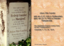 Ratssekretär Julius Otto Canzler, Grabstein auf dem Trinitatisfriedhof in Dresden